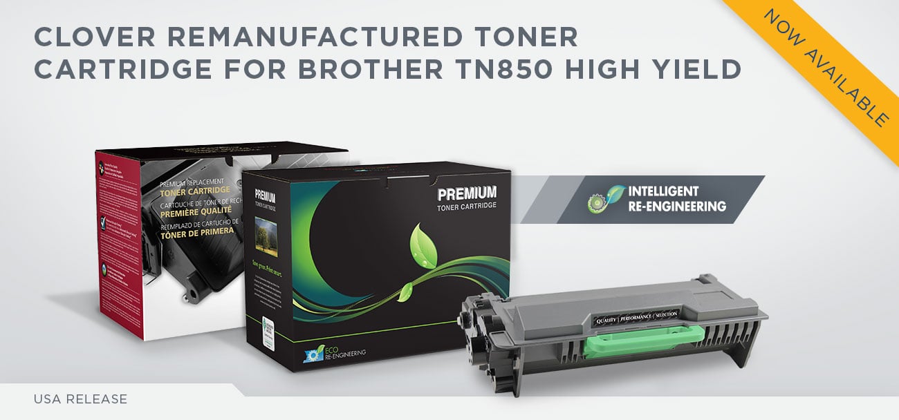 CLOVER REMANUFACTURED TONER CARTRIDGE FOR BROTHER TN850